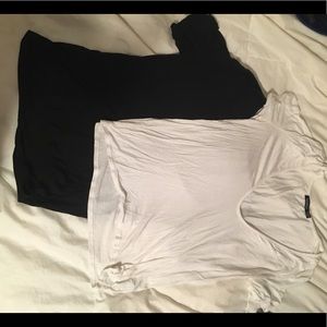 2 scoop neck tshirts